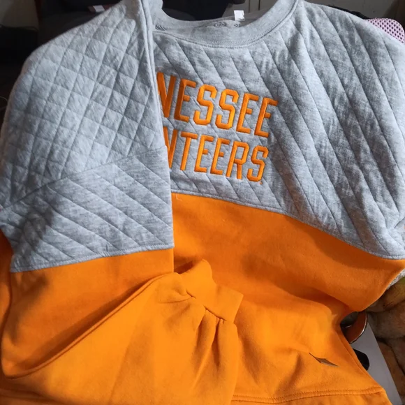 Pressbox Gray and Orange Kids Sweatshirt - Picture 1 of 4